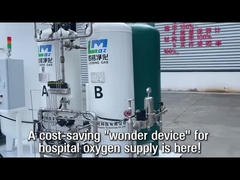 Un dispositivo asombroso y económico para el suministro de oxígeno en hospitales