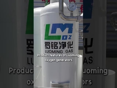Características del producto de los generadores de oxígeno Luoming