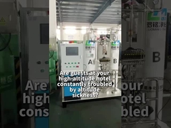 Generador de oxígeno de difusión en meseta