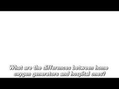 ¿Cuáles son las diferencias entre los generadores de oxígeno domésticos y los utilizados en hospitales?